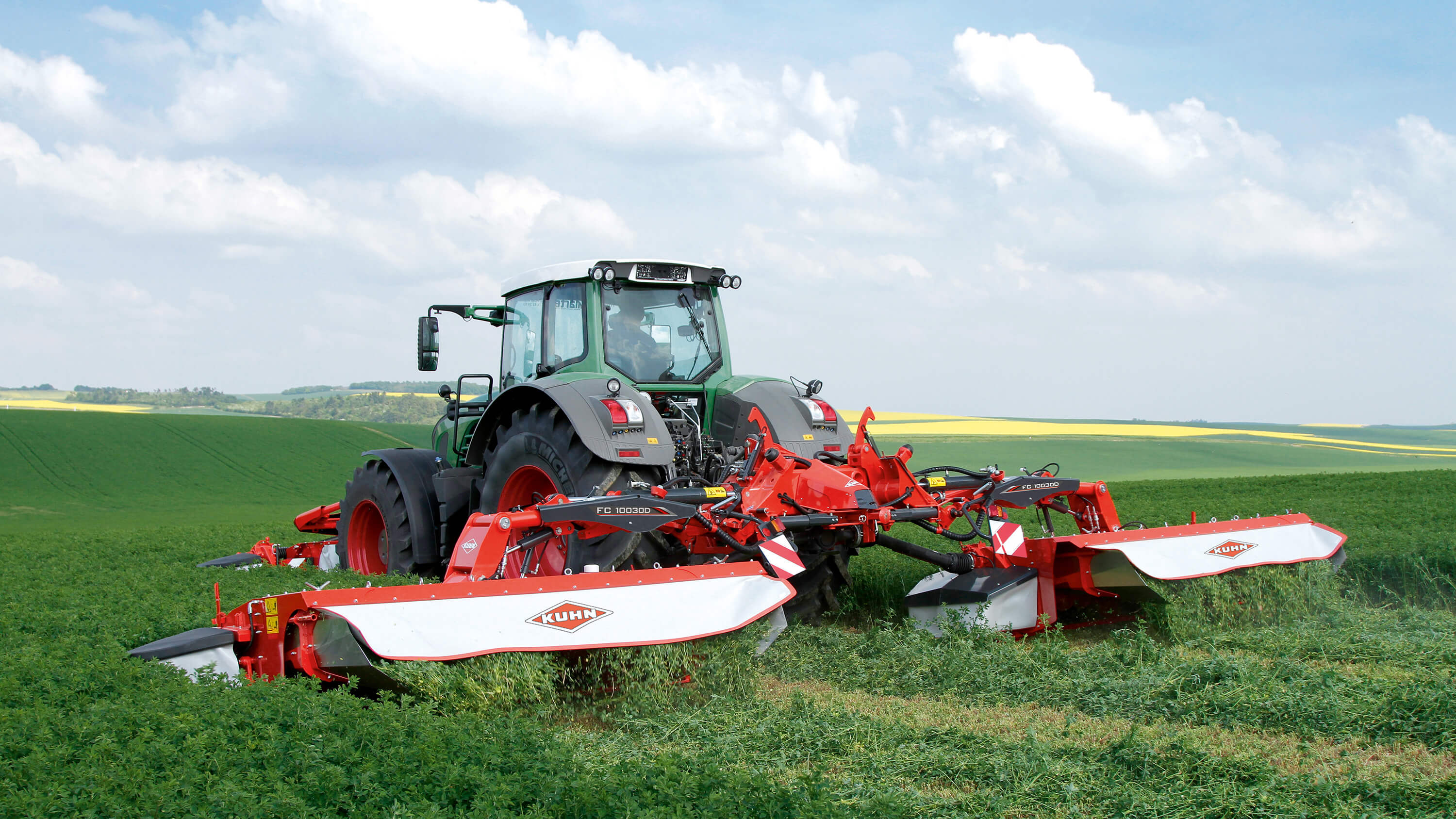 Triple Mower Conditioners KUHN