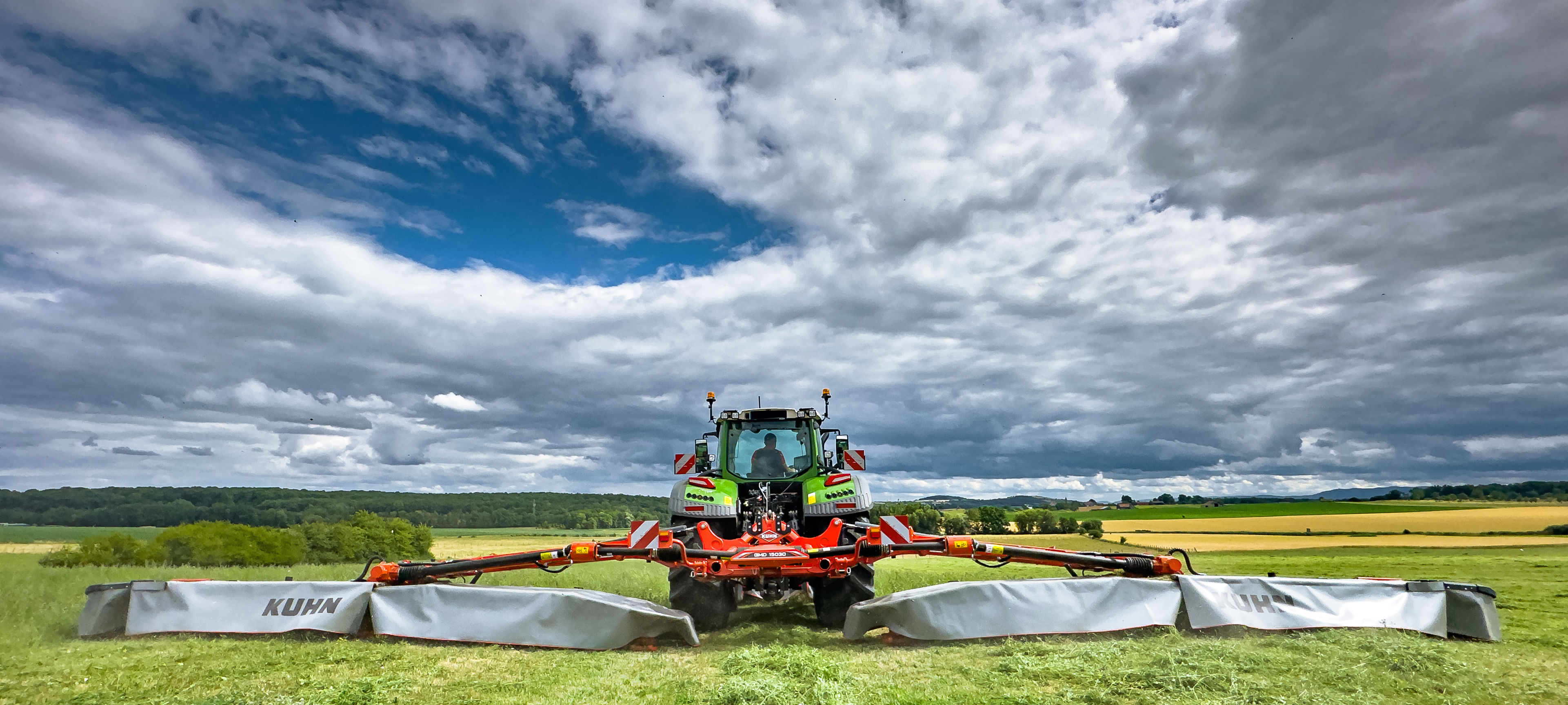 KUHN GMD 15030 Rear Mounted Quad Disc Mower | KUHN
