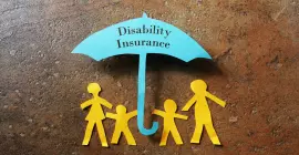 Graphic representing disability insurance