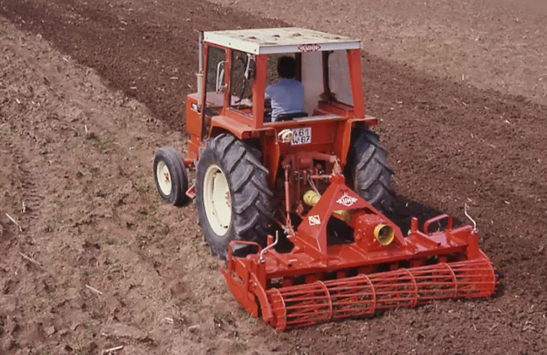 The first power harrow