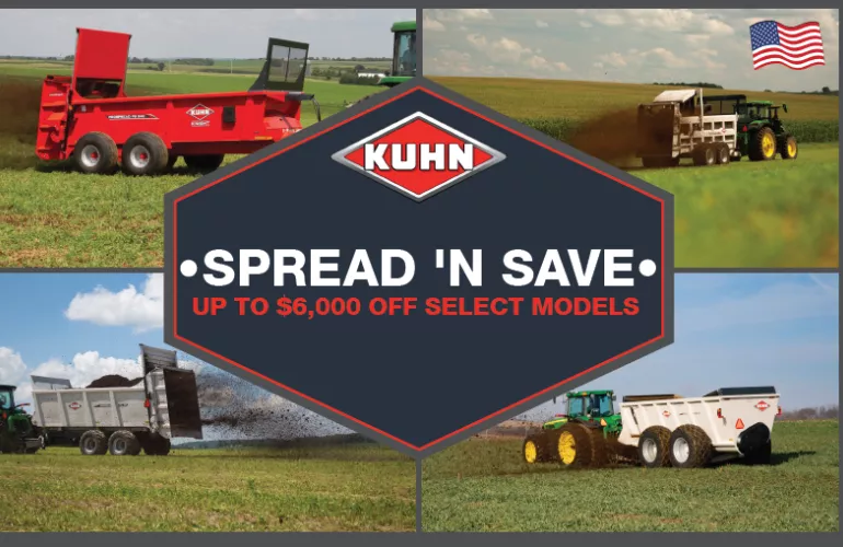 2026 KUHN Spread 'N Save Coupon savings program