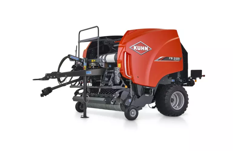 KUHN FB 3125 fixed chamber round baler silhouette
