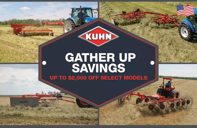 Gather Up Savings - KUHN Rake Coupon