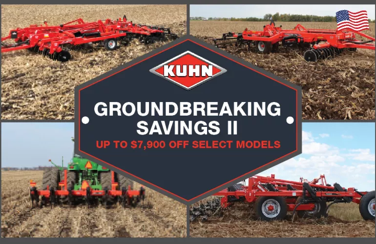 Kuhn Krause Groundbreaking Savings coupon program