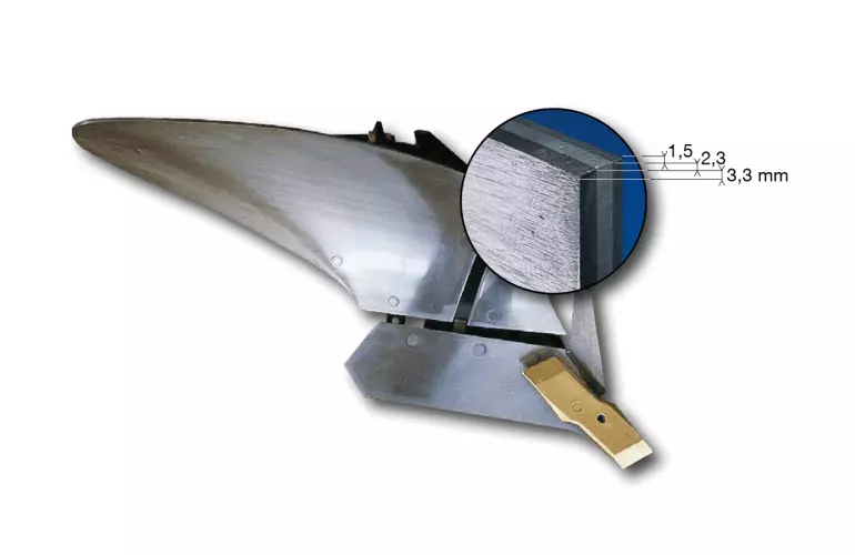 Versoir de charrue bénéficiant de la technologie TRIPLEX