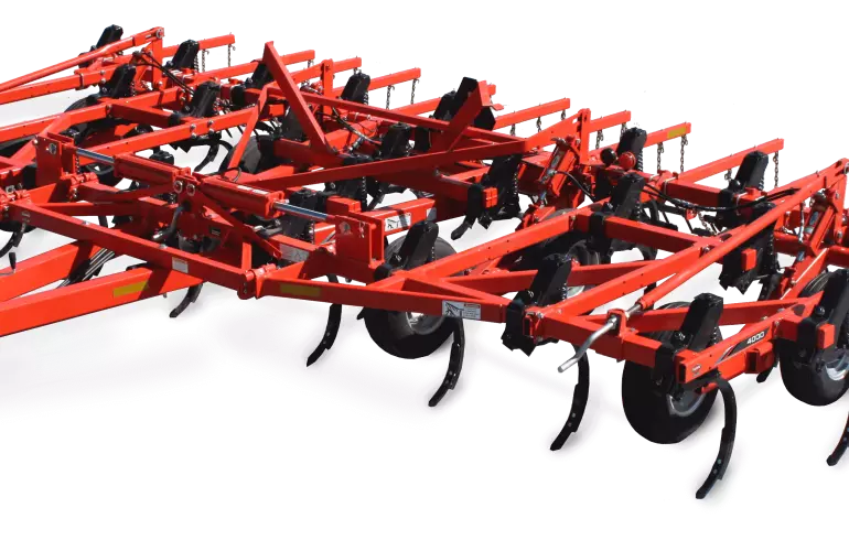 Silhouette of the KUHN Krause 4000 Chisel Plows
