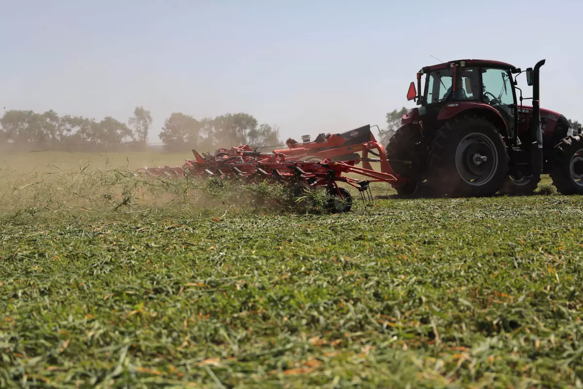 KUHN GF 1003 T Series Trailed Tedders | KUHN