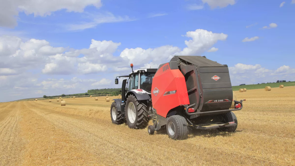 Fast, Simple & Reliable - KUHN VB 3100 Series Round Balers