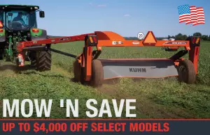 KUHN mower and mower conditioner coupon