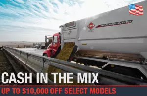 KUHN Cash in the Mix TMR mixer coupon program