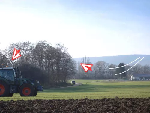 Receptionnez vos données directement sur votre terminal ou console ISOBUS en cabine.