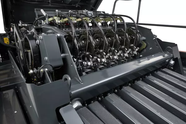 Schematic overview of a double knotter